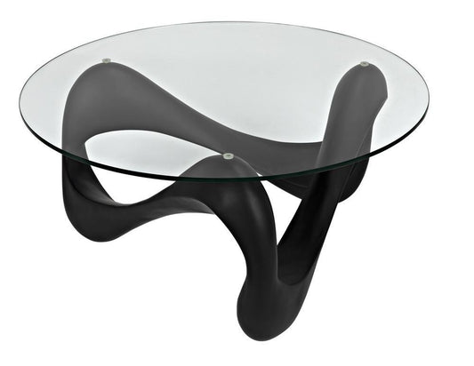 Noir Orion Coffee Table Black