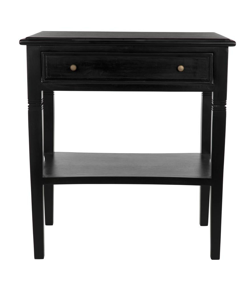Noir Oxford Side Table Weathered