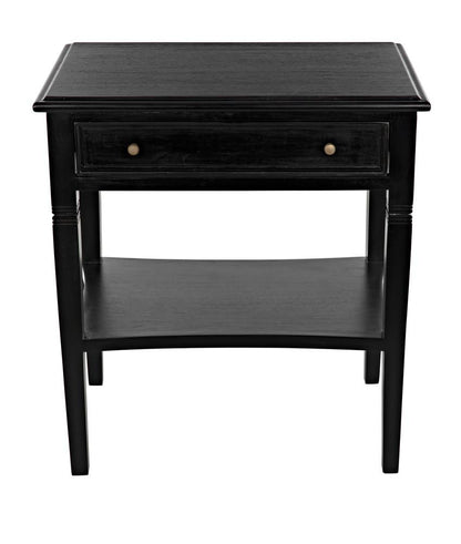 Noir Oxford Side Table White Wash