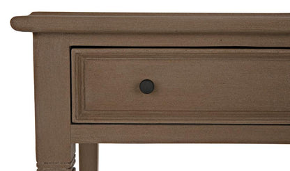 Noir Oxford Side Table, 1-Drawer, Weathered, 30"H (GTAB247WEA YUU6013NTL)