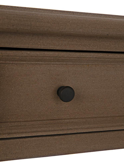 Noir Oxford Side Table, 1-Drawer, Weathered, 30"H (GTAB247WEA YUU6013NTL)