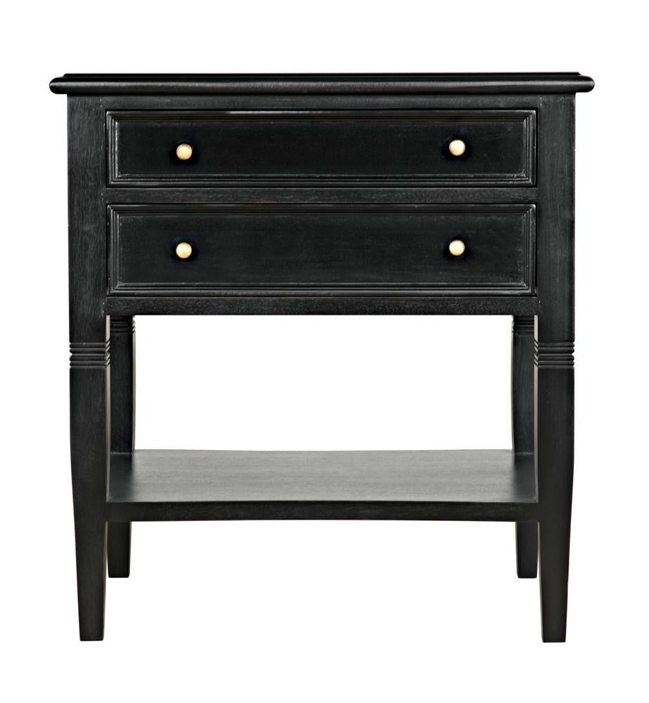 Noir Oxford Side Table White Wash
