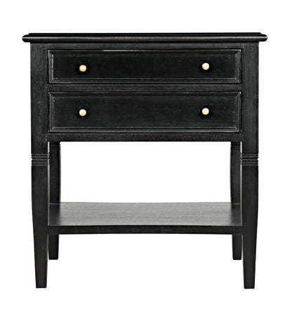 Noir Oxford Side Table White Wash