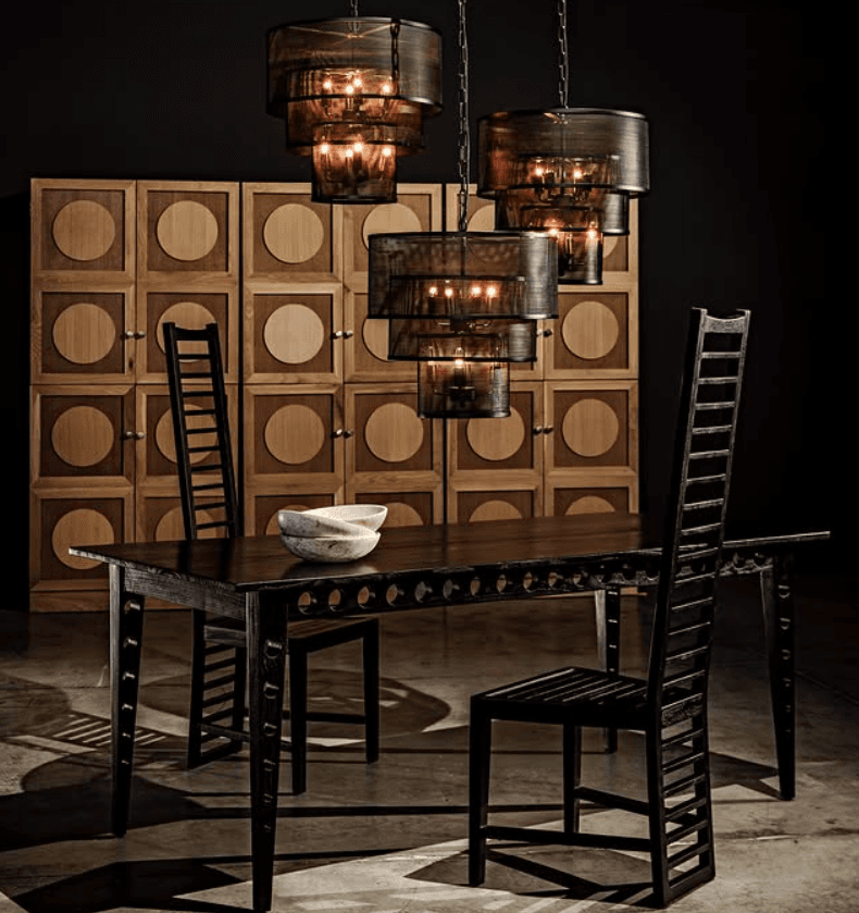 Noir Pericles Dining Table