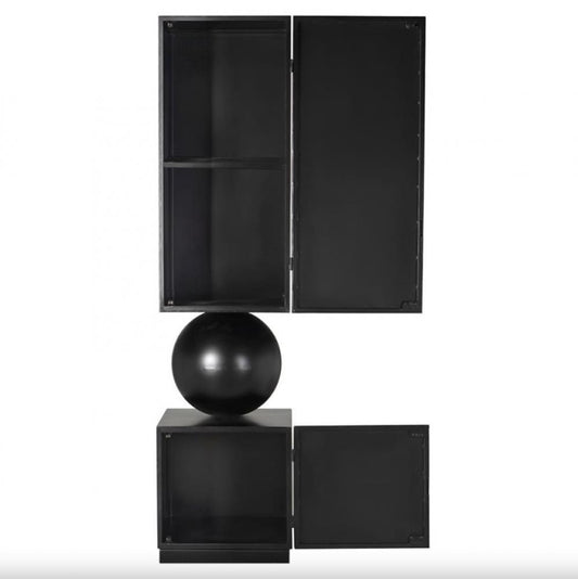 Noir Pillar Cabinet