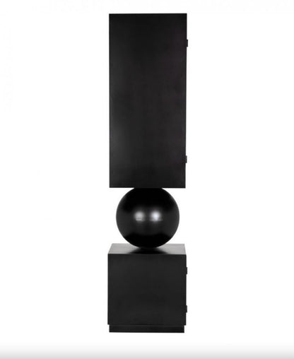 Noir Pillar Cabinet