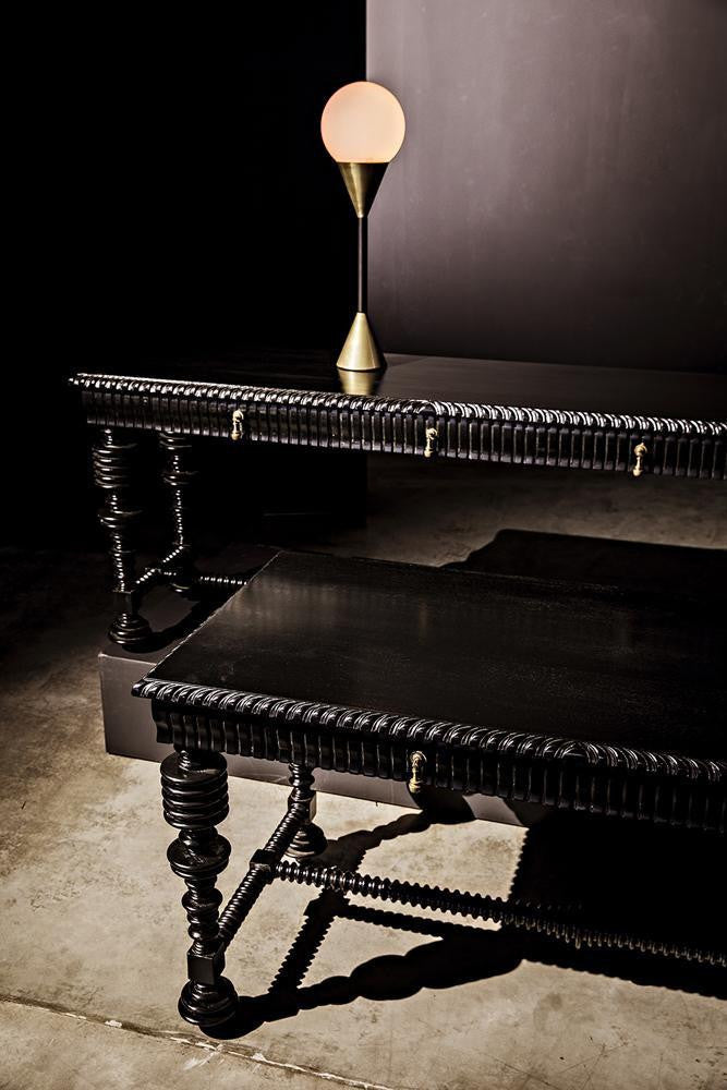 Noir Portuguese Console Hand Rubbed Black