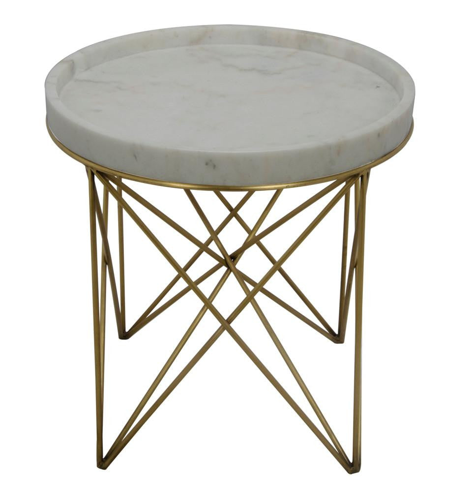 Noir Prisma Side Table