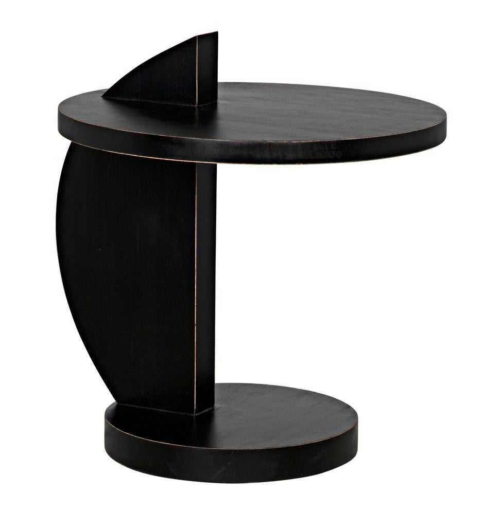 Noir Reed Side Table
