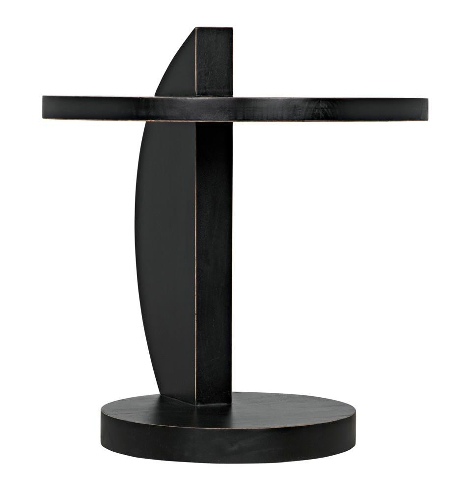 Noir Reed Side Table