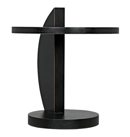 Noir Reed Side Table