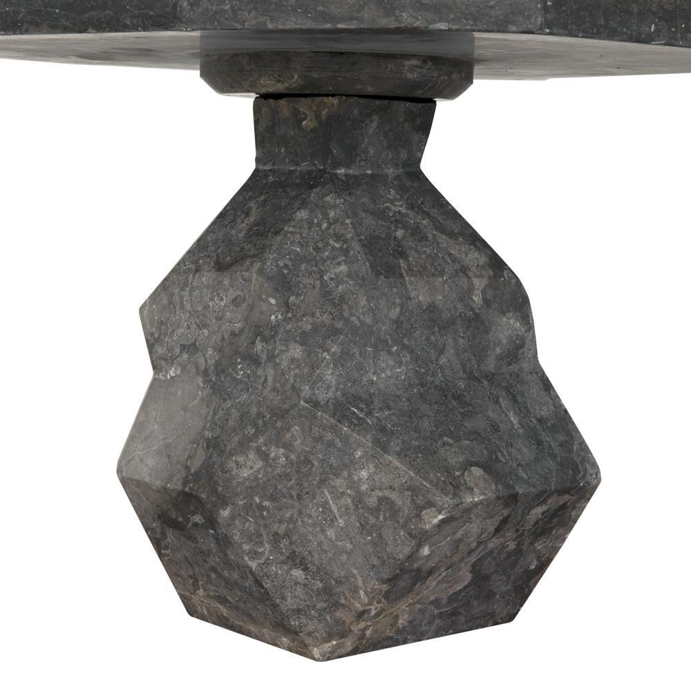 Noir Rind Table Black Marble