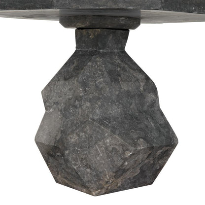 Noir Rind Table Black Marble