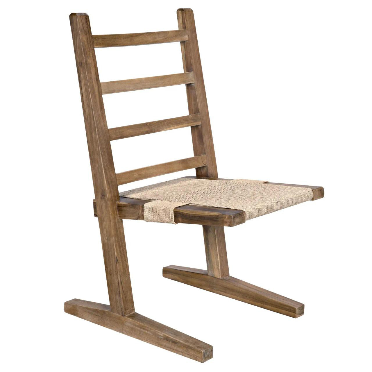 Noir Salam Dining Chair Natural