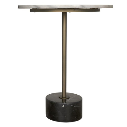 Noir Santosha Side Table GTAB9013AB-W
