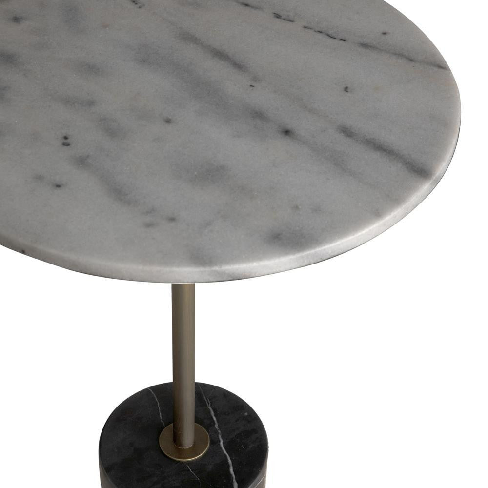 Noir Santosha Side Table GTAB9013AB-W