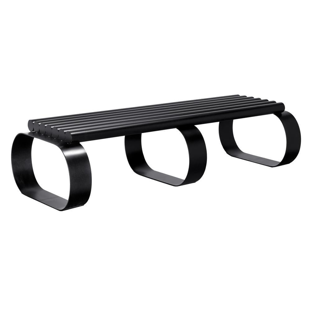 Noir Satish Bench Matte Black