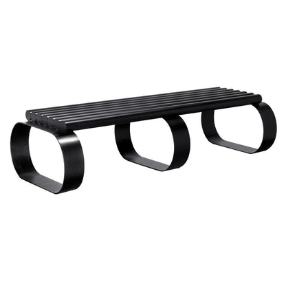 Noir Satish Bench Matte Black