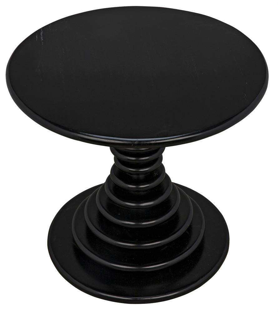 Noir Scheiben Side Table