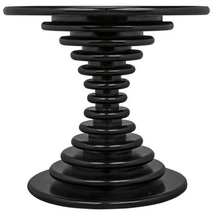 Noir Scheiben Side Table