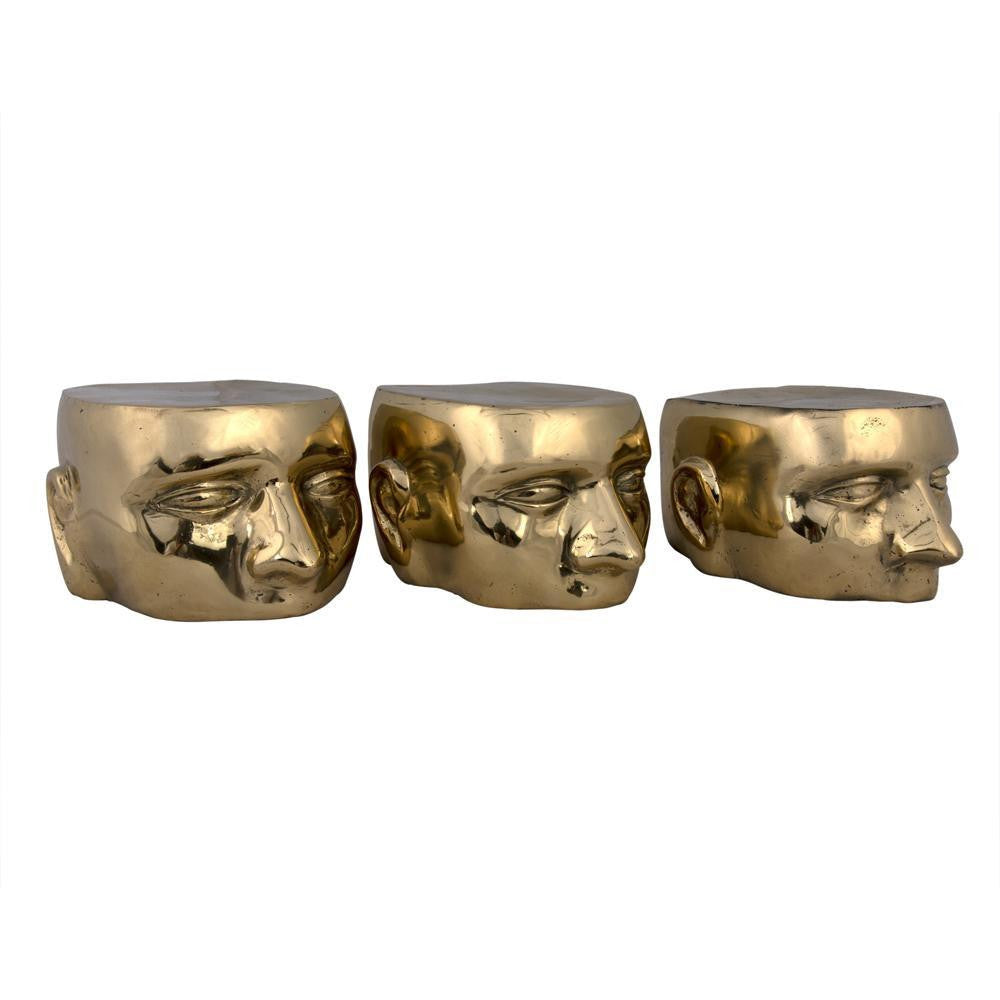 Noir Set Of 3 Character Sculpture