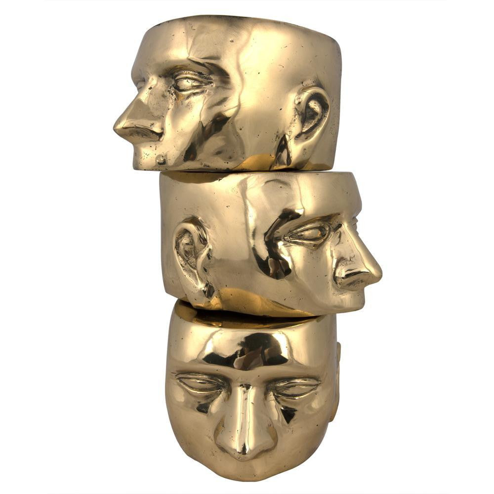 Noir Set Of 3 Character Sculpture
