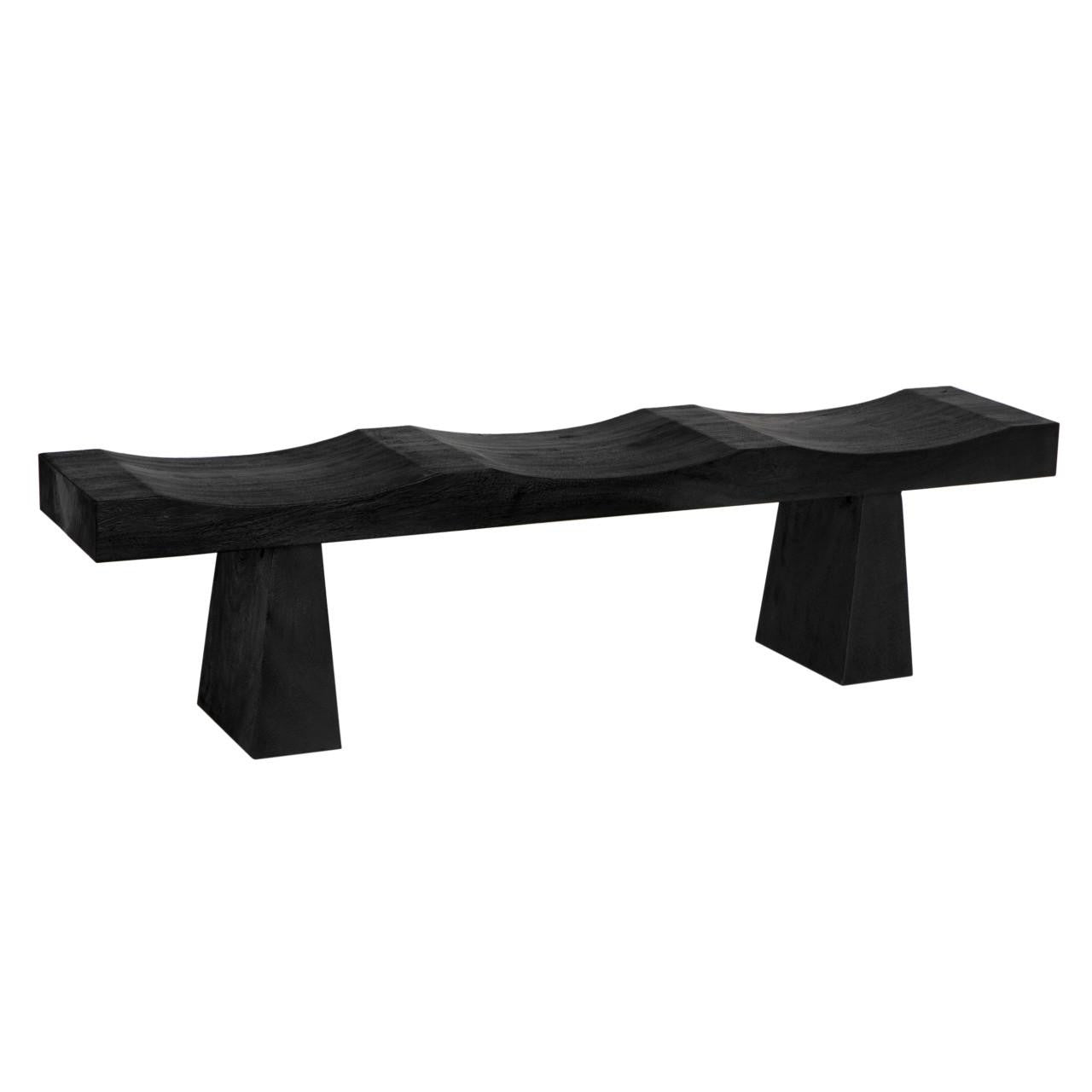 Noir Shibumi Bench Munggur Wood