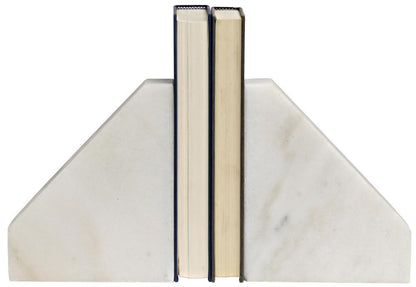 Noir Slide Bookends Natural