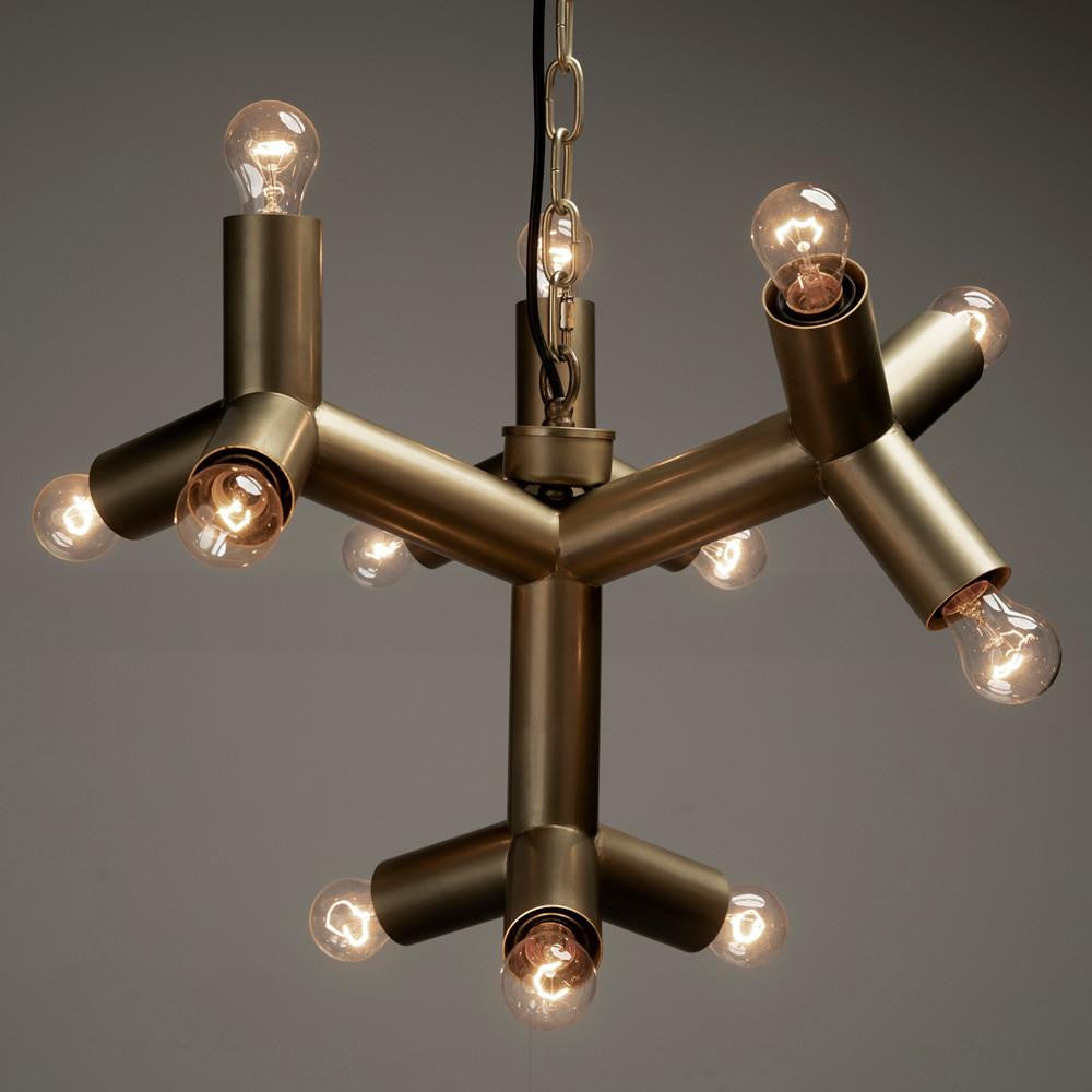 Noir Snow Flake Chandelier