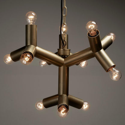 Noir Snow Flake Chandelier