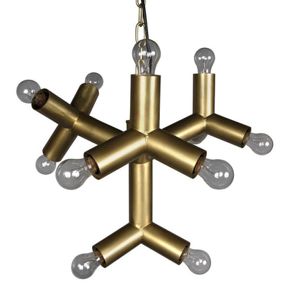 Noir Snow Flake Chandelier