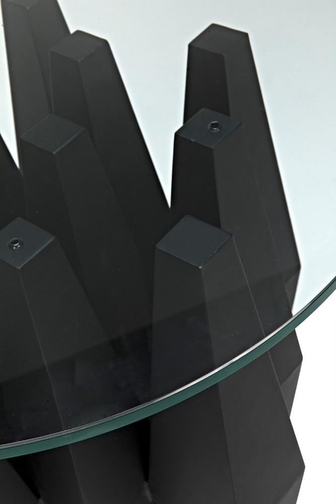 Noir Soldier Side Table