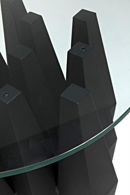 Noir Soldier Side Table