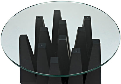 Noir Soldier Side Table
