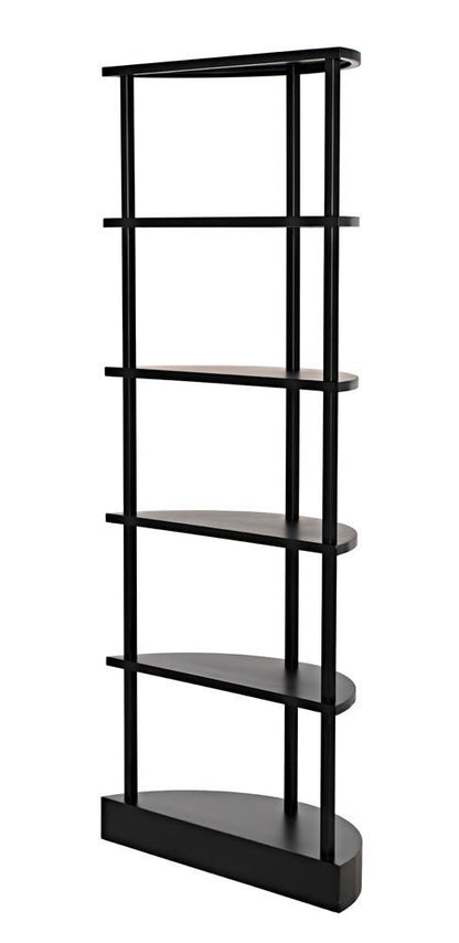 Noir Spago Bookcase