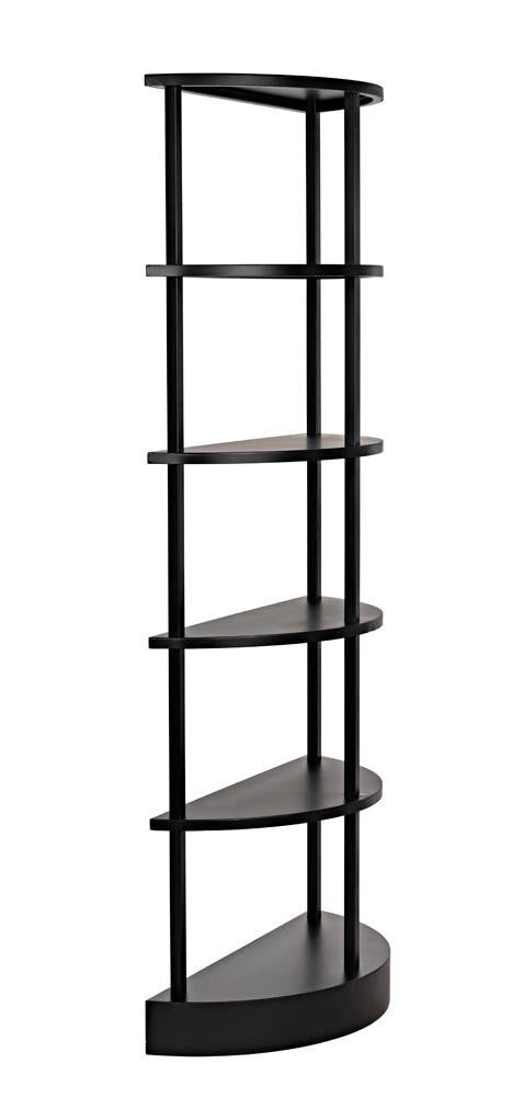 Noir Spago Bookcase