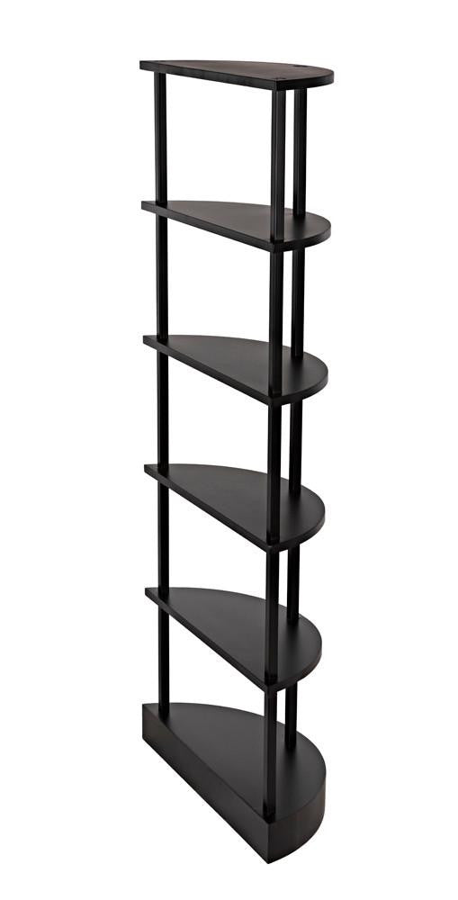 Noir Spago Bookcase
