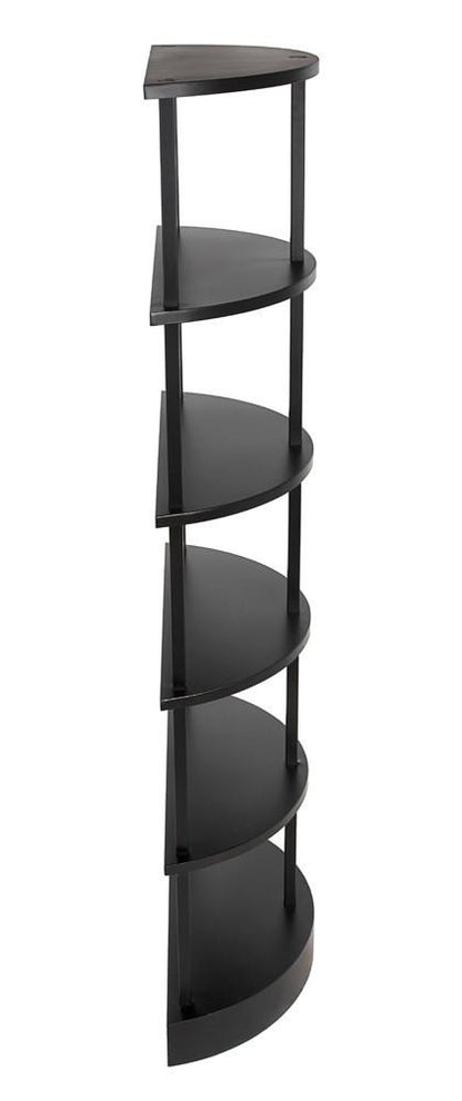 Noir Spago Bookcase