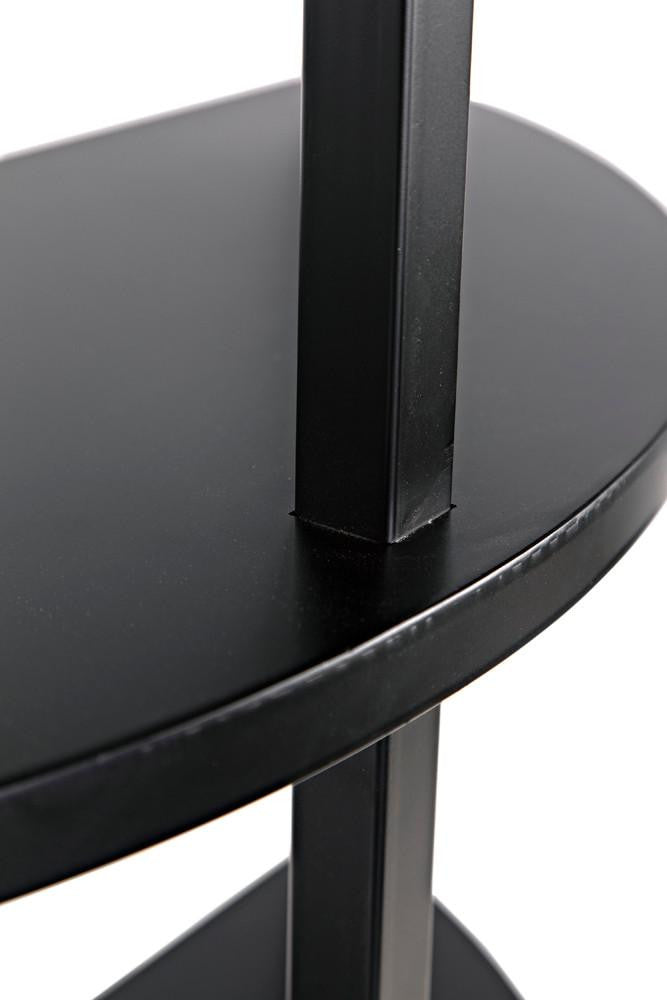 Noir Spago Bookcase