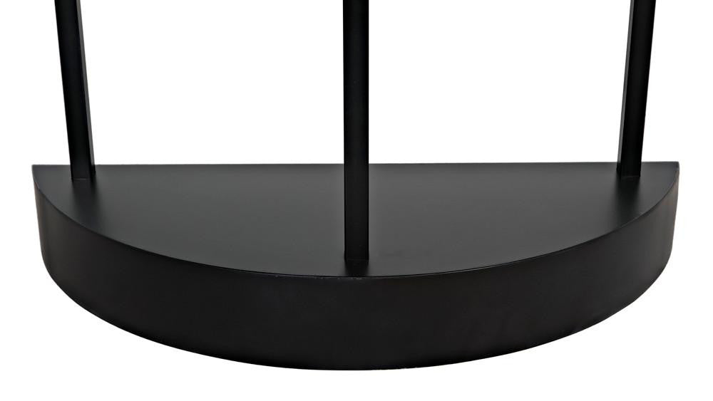 Noir Spago Bookcase