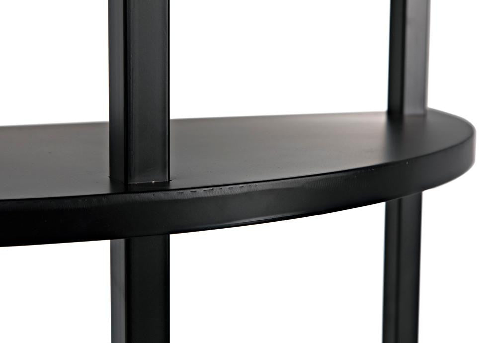 Noir Spago Bookcase