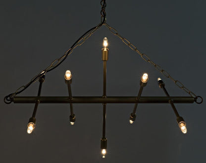 Noir Sperato Chandelier LAMP691MB