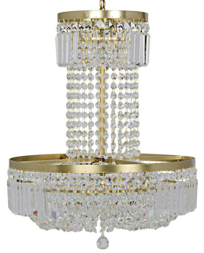 Noir St. Petersburg Chandelier Antique Brass