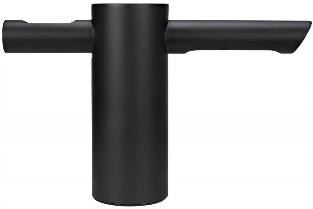 Noir Statera Table Lamp, 2-Light, Matte Black, 14"H (LAMP761MTB YUU6013HV3)