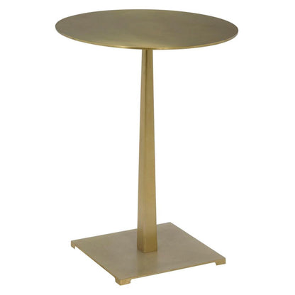 Noir Stiletto Side Table, Antique Brass, 20"H (GTAB812MB YUU6013PPY)