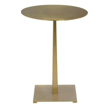Noir Stiletto Side Table, Antique Brass, 20"H (GTAB812MB YUU6013PPY)