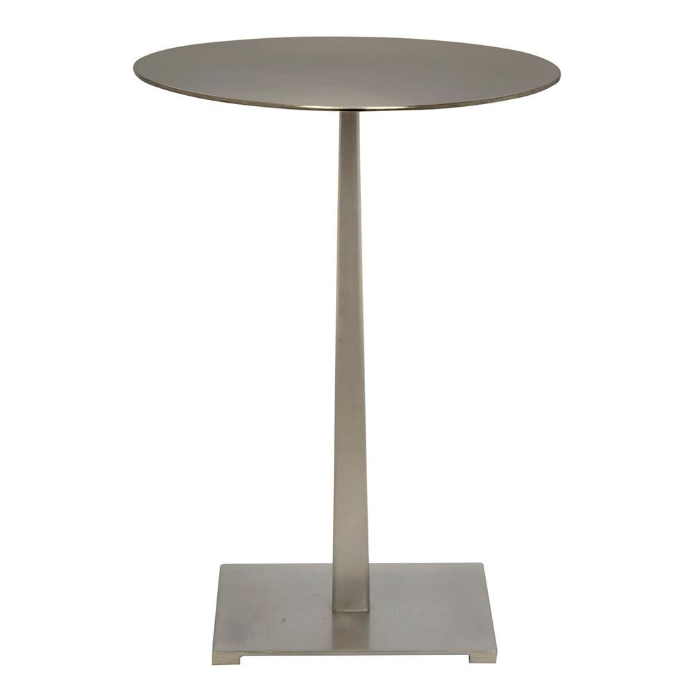 Noir Stiletto Side Table, Antique Silver, 20"H (GTAB812ASV YUU6013PPX)