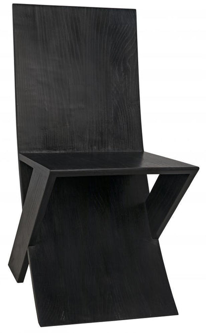 Noir Tech Dining Chair, Black Charcoal, 34"H (AE-08CHB YUU6013KU3)