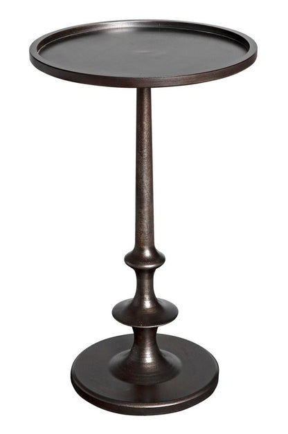 Noir Terni Side Table Matte Black