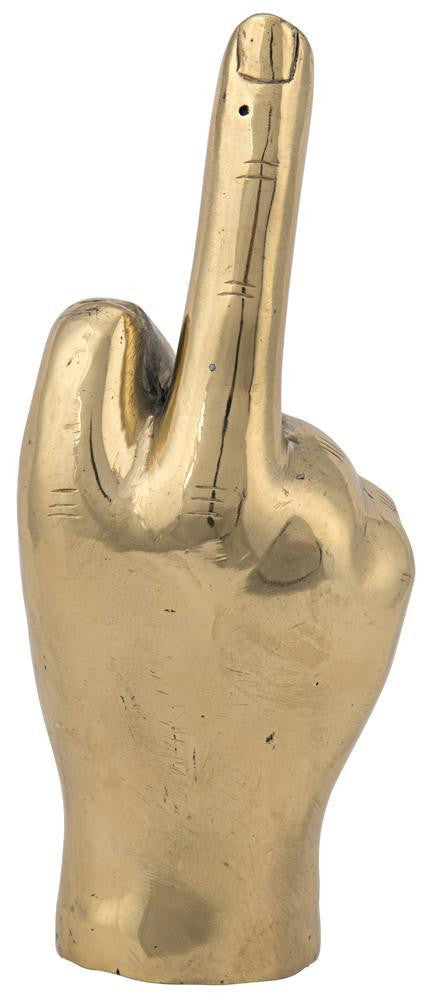 Noir The Finger Sculpture